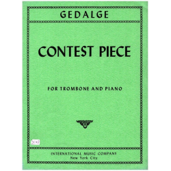 Contest piece : - André Gedalge