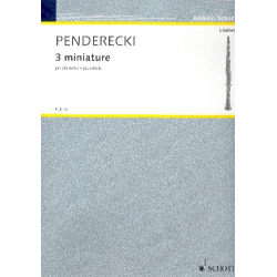 3 Miniaturen - Krzysztof Penderecki