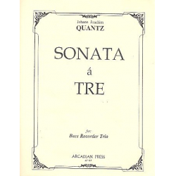 Sonata à 3 for 3 recorders (BBB) - Johann Joachim Quantz