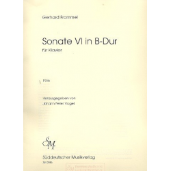 Sonate B-Dur Nr.6 für Klavier -Gerhard Frommel