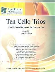 10 Cello Trios : for 3 cellos