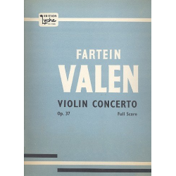 Concerto op.37 for -Fartein Valen