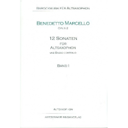 12 Sonaten op.2 Band 1 (Nr.1-3) - Benedetto Marcello