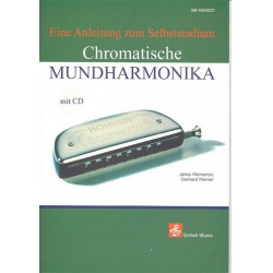 Chromatische Mundharmonika (+CD) - Janes Klemencic