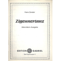 Zigeunertanz für Akkordeon - Hans Zander