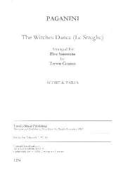 The Witches Dance op.8 - - Niccolo Paganini