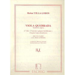 Viola quebrada : für Klavier - Heitor Villa-Lobos