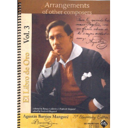 El libro de oro vol.3 - Arrangements of other Composers - Agustín Barrios Mangoré