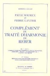 Complément du traité d'harmonie de Reber - Paule Maurice
