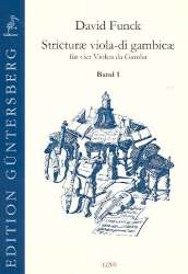 Stricturae viola-di gambicae Band 1 (Nr.1-16) - David Funck