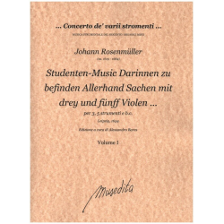 Studenten-Music vol.1-2 - Johann Rosenmüller