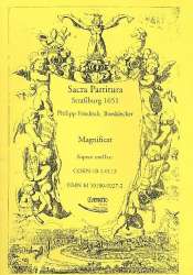 Magnificat für Sopran und Bc - Philipp Friedrich Böddecker