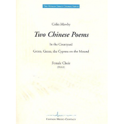 2 Chinese Poems für Frauenchor - Colin Mawby