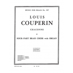 Chaconne für 4-stimmiges - Louis Couperin