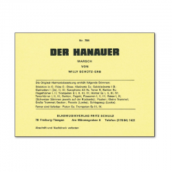 Hanauer, Der - Willy Schütz-Erb