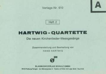 Vier Grablieder (aus "Hartwig-Quartette") (Stimmen) - Hans Hartwig / Arr. Hans Hartwig