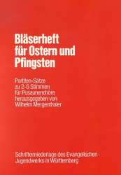 Bläserheft für Ostern und Pfingsten - Wilhelm Mergenthaler