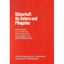 Bläserheft für Ostern und Pfingsten -Wilhelm Mergenthaler