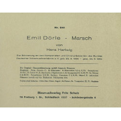 Emil-Dörle-Marsch - Hans Hartwig