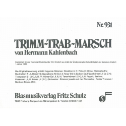 Trimm-Trab-Marsch (Straßenmarsch) - Hermann Kahlenbach