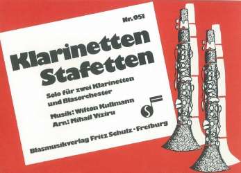 Klarinetten-Stafetten (Solo f. 2 Klarinetten und BLO) -Wilton Kullmann / Arr.Mihail Viziru