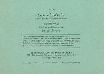 Schauinslandwalzer - Oskar Fanz / Arr. Hans Hartwig