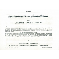 Bauernmusik im Himmelreich - Viktor Hasselmann