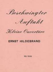 Beschwingter Auftakt - Ernst Hildebrand