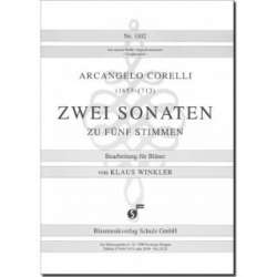 Zwei Sonaten zu fünf Stimmen - Arcangelo Corelli / Arr. Klaus Winkler