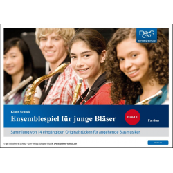 Ensemblespiel für junge Bläser (Band 1) - Klaus Schuck