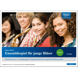 Ensemblespiel für junge Bläser (Band 2) - Klaus Schuck