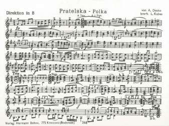 Pratelska -Ada Dosko / Arr.Ladislav Kubes