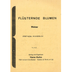Flüsternde Blumen - Josef Klein-Wunderlich