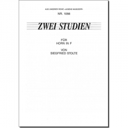 Zwei Studien für Horn in F - Siegfried Stolte