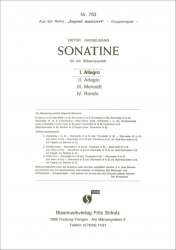 Sonatine für ein Bläserquartett - I. Allegro - Viktor Hasselmann