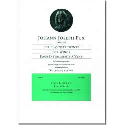 Suite B-Dur A 5 für Bläser - Johann Joseph Fux / Arr. Klaus Winkler