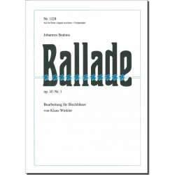 Ballade op. 10 Nr.1 - Johannes Brahms / Arr. Klaus Winkler