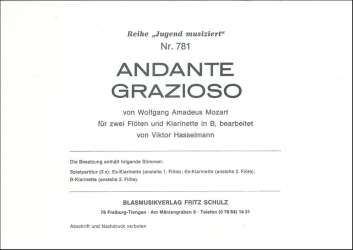Andante Grazioso - Wolfgang Amadeus Mozart / Arr. Viktor Hasselmann
