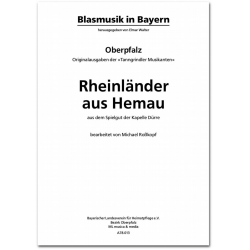 Rheinländer aus Hemau - Spielgut der Kapelle Dürre / Arr. Elmar Walter