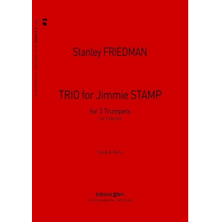 TRIO FOR JIMMIE STAMP : FUER 3 -Stanley Friedman
