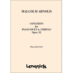 Concerto for Piano Duet and Strings op. 32 (Malcom Arnold) -Malcolm Arnold