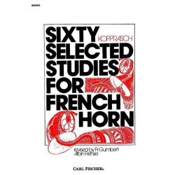 60 selected Studies vol.2 (nos.35-60) : -Carl Kopprasch