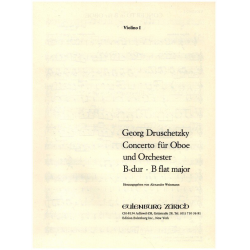 Concerto für Oboe B-Dur - Violoncello/Kontrabass - Stimme - Georg Druschetzky