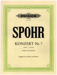 Konzert e-Moll Nr.7 op.38 - Louis Spohr