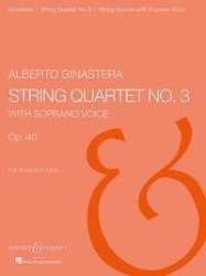 Streichquartett Nr. 3 op. 40 -Alberto Ginastera