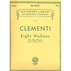 8 Waltzes for piano - Muzio Clementi