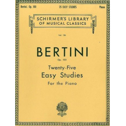 25 Easy Studies, Op. 100 - Henri Bertini