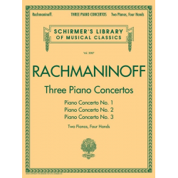 Three Piano Concertos: Nos. 1, 2, and 3 - Sergei Rachmaninov (Rachmaninoff)