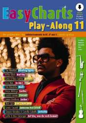 Easy Charts Play-Along 11 - Ausgabe mit Online-Audiodatei - Diverse / Arr. Uwe Bye