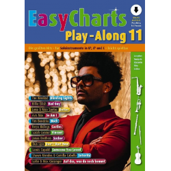 Easy Charts Play-Along 11 - Ausgabe mit Online-Audiodatei -Diverse / Arr.Uwe Bye